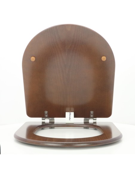 Tapa WC ROCA COLUMBIA Fabricada A Medida NOGAL OSCURO