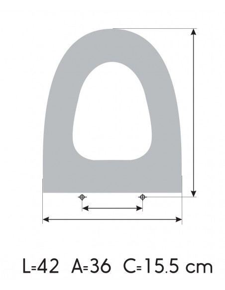 Toilet Seat CIFIAL A1 made to measure