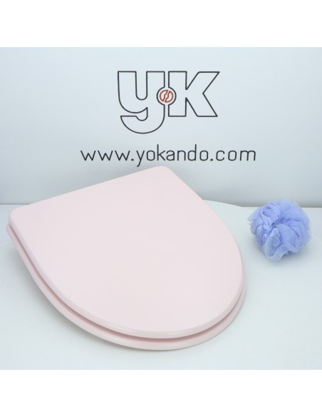 Tapa WC JACOB DELAFON ODEON UP PANACHE Fabricada A Medida ROSA SATEN