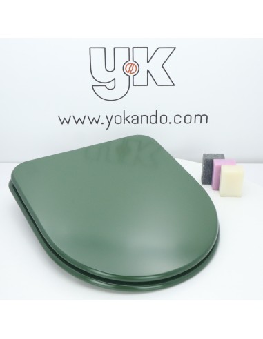 Tapa WC SANGRÁ STELLA Fabricada A Medida VERDE COBRE