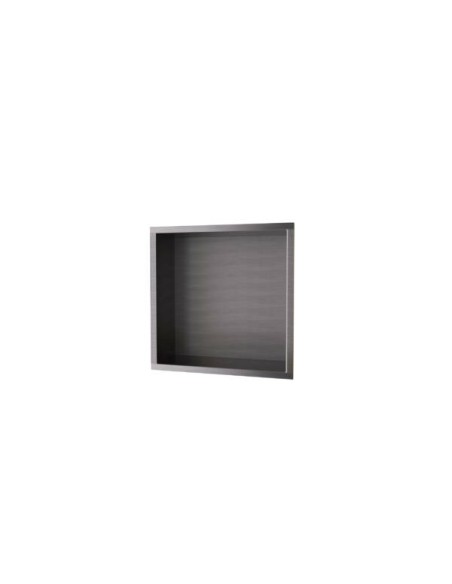 Atlantic bathroom niche 33×33 cm | Stainless steel and functional desi