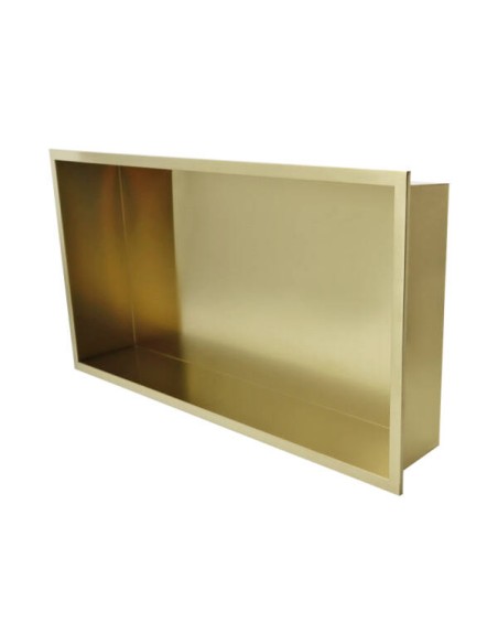 Niche de salle de bain Pacific 63×33 cm | Acier inoxydable design