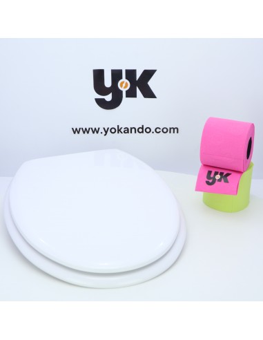 Tapa WC ALTHEA HOLA Fabricada A Medida BLANCO