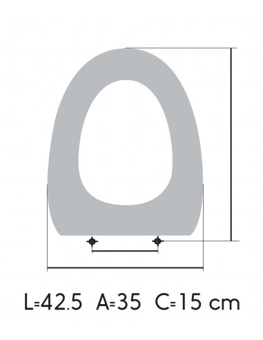 Toilet Seat ALTHEA SPA made to measure