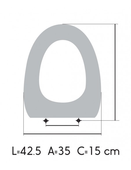 Abattant WC ALTHEA SPA fait sur mesure