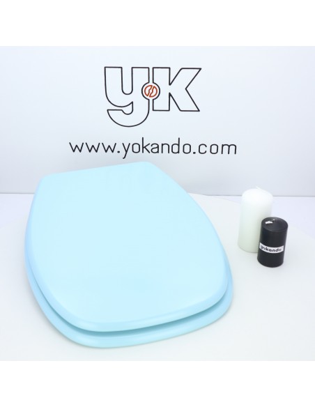 Tapa WC PORSAN NOA Fabricada A Medida AZUL