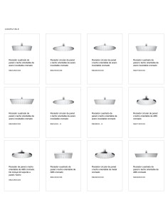 Universal RocaBox Bras de douche de plafond 300 mm pour pomme de douch 2