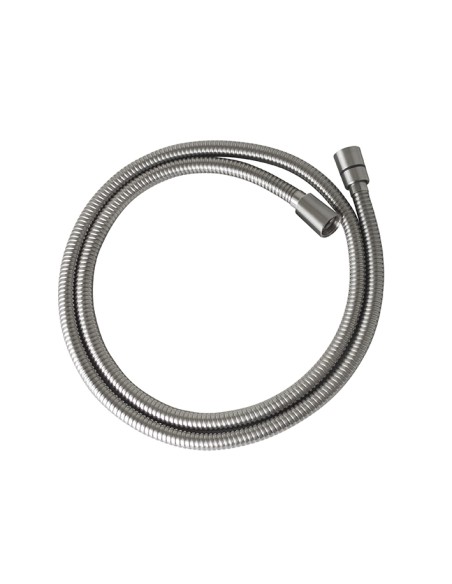 FLEXIBLE DE DOUCHE 150CM DOUBLE AGRAFAGE ANTI-TORSION ROND INOX NOKEN
