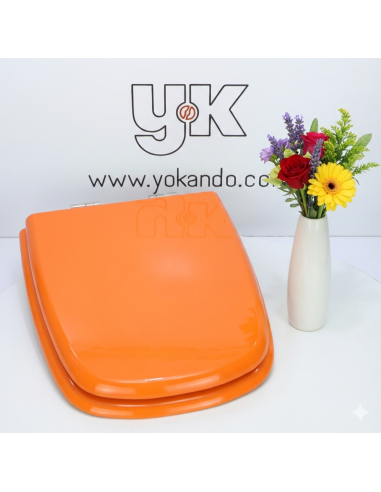 Tapa WC SELLES CORUM Fabricada A Medida NARANJA