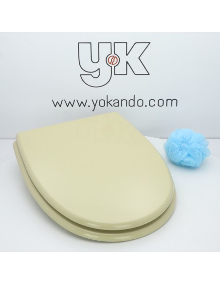 Tapa WC SELLES GILIA Caída Amortiguada Fabricada A Medida MARRON BAMBÚ