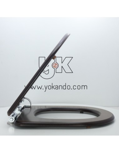 Tapa WC PORCHER MADISON Caída amortiguada Fabricada A Medida NOGAL OSCURO