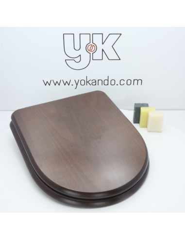 Tapa WC PORCHER MADISON Fabricada A Medida NOGAL OSCURO