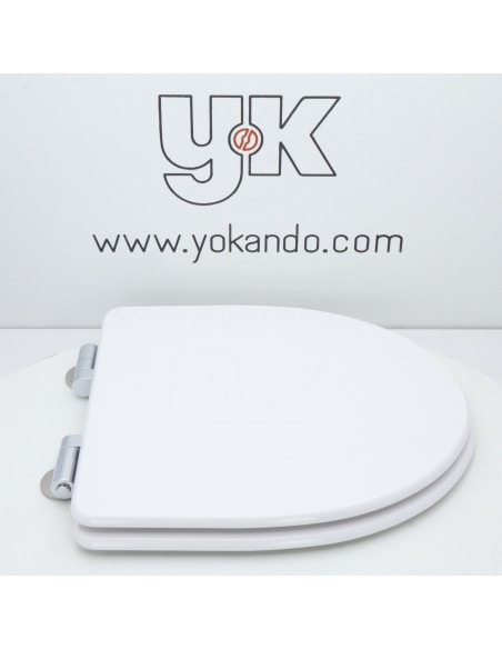 Tapa WC JACOB DELAFON ODEON UP PANACHE Caída Amortiguada Fabricada A Medida BLANCO