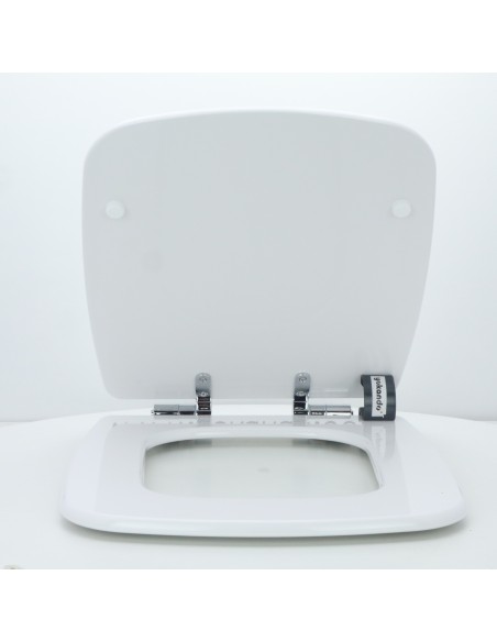 Tapa WC GALA STREET SQUARE Caída Amortiguada Fabricada A Medida BLANCO