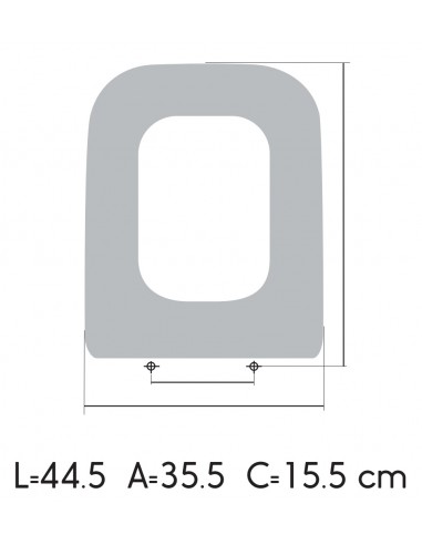 Toilet Seat BATHCO TOLEDO made to measure