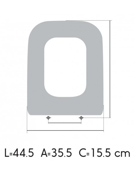 Toilet Seat BATHCO TOLEDO made to measure