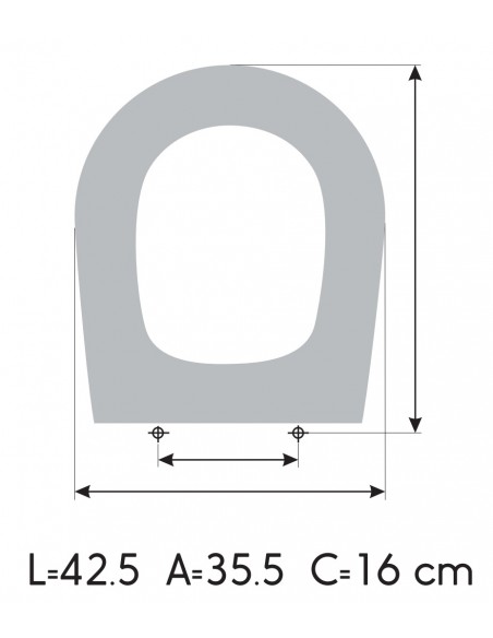 Toilet Seat CIFIAL OPTIMA made to measure