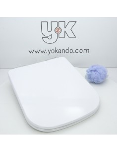 Abattant NOKEN PORCELANOSA TEBAS 3 (VERSION 3 - CARRÉ) Frein De Chute Fait Sur Mesure