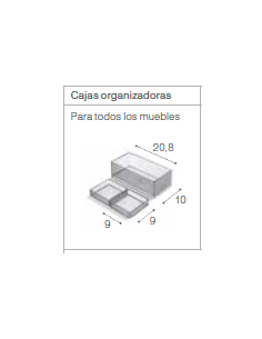CAJA ORGANIZADORA UNIK DAMA 2