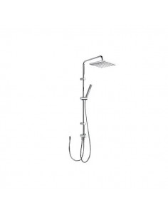 Kit De Ducha Cuadrada Con Barra Deslizable TRES