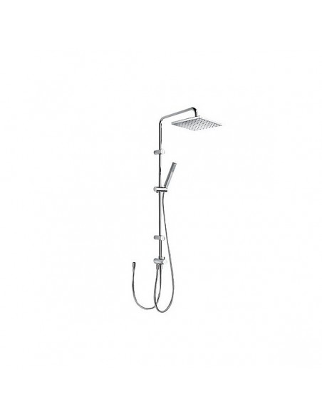 Kit De Ducha Cuadrada Con Barra Deslizable TRES