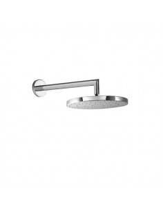 Brazo de ducha a pared con rociador circular TRES