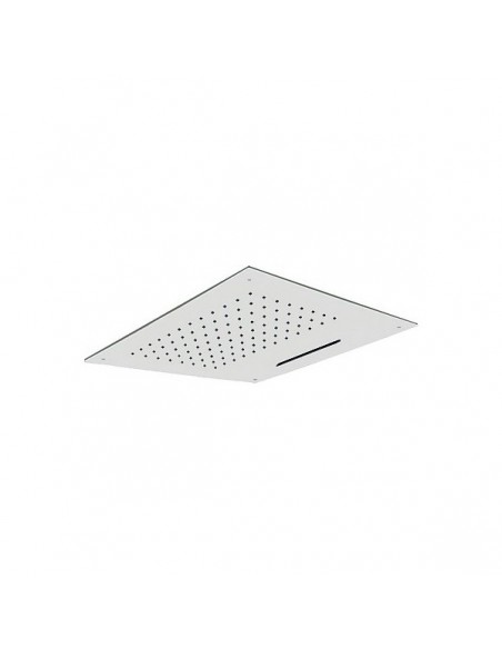 Rociador de ducha a techo con cascada INOX LOFT TRES Rociador de ducha a techo con cascada INOX LOFT TRES