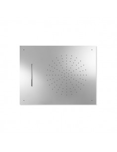 Pommeau de douche au plafond à 2 fonctions INOX TRES