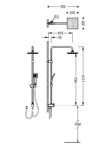 Conjunto De Ducha TRES