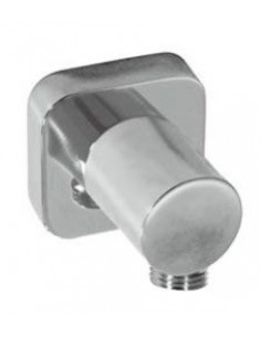 Codo toma pared para flexo Toma agua 1/2"