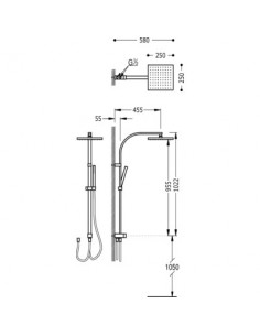 Conjunto De Ducha CUADRO TRES 2