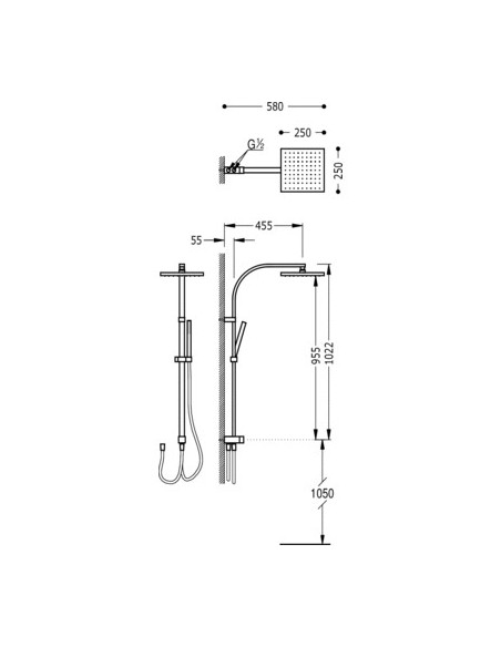 Conjunto De Ducha CUADRO TRES Conjunto De Ducha CUADRO TRES