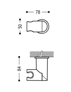 Soporte Orientable Para Ducha TRES 2