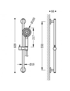 Kit De Ducha MINIMAL TRES 2
