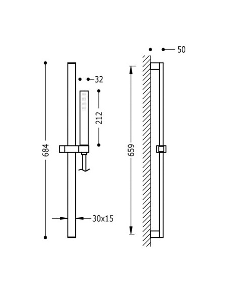 Kit De Ducha PROJECT-SLIM TRES Kit De Ducha PROJECT-SLIM TRES