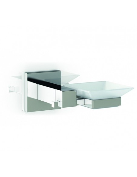 Jabonera Con Plato Serie LUCENTUM