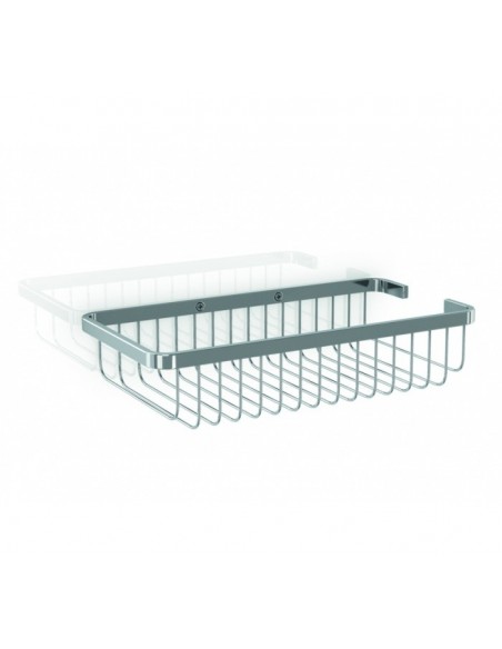 Jabonera rectangular de latón GENWEC