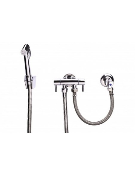 Kit De Ducha: Mango + Flexo + Soporte + Llave Kit De Ducha: Mango + Flexo + Soporte + Llave