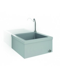 Lavamanos Mural De Un Agua Activado Con Rodilla GENWEC