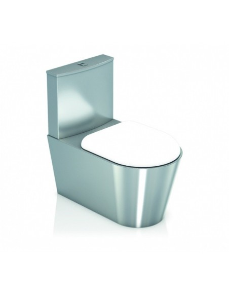 Inodoro Con Cisterna De Descarga Inox 304 Satinado GENWEC