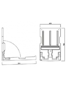 Cambiador De Pañales Vertical GENWEC 2