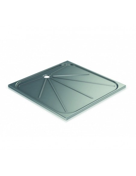 Genwec Plato De Ducha Inox 304 Satinado 700X700 Mm - GENWEC