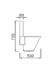 Lavamanos Quirúrgico Inox 304 Satinado GENWEC 2