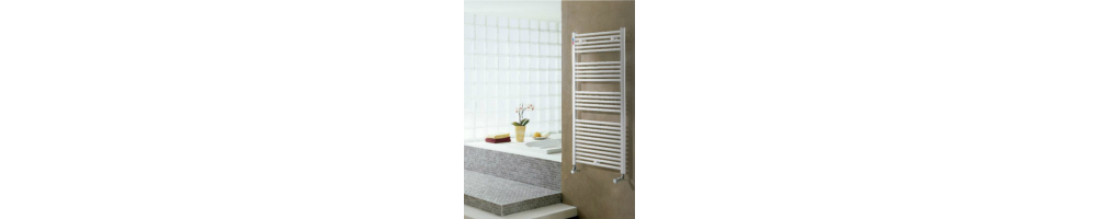 Radiators heated towel rails