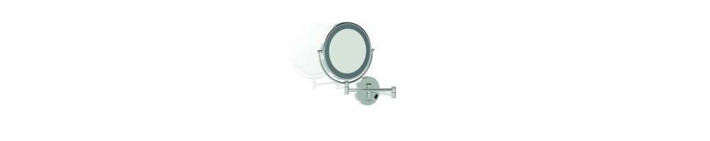 Espelhos auxiliares para banheiros e banheiros